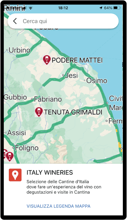 Marche wine tasting