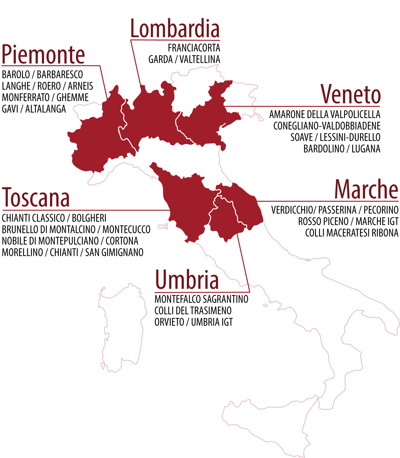 Le migliori cantine in italia